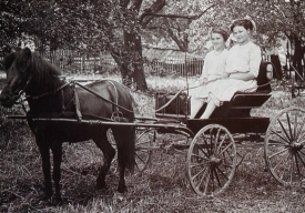 Hester Brimhall and Buggie